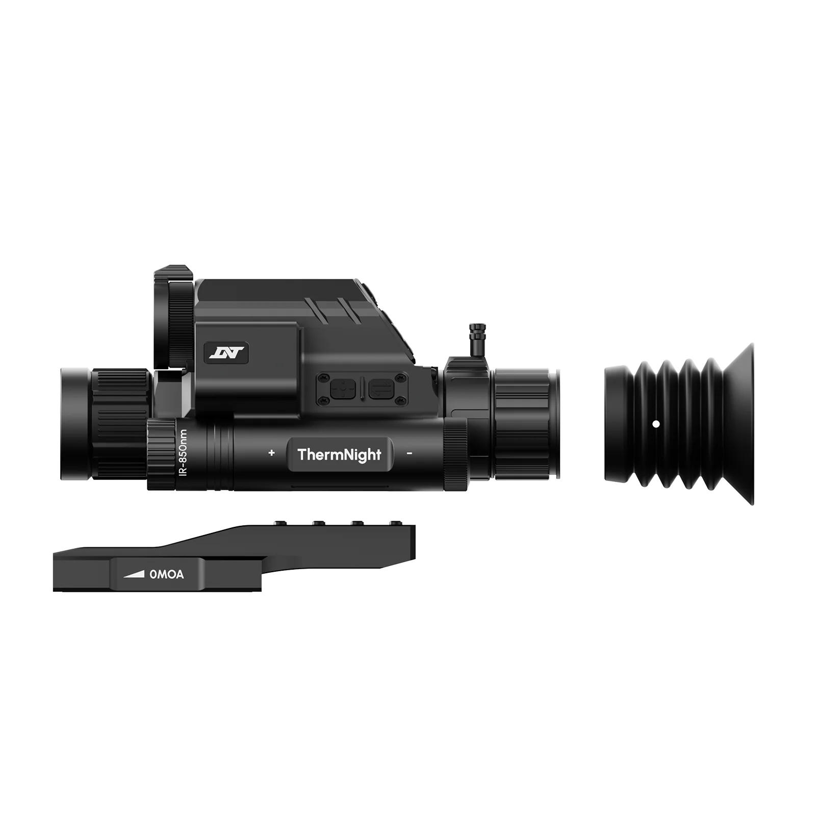 TNC335R - ThermNight Thermal & Night Vision Multispectral Scope with Laser Rangefinder and Ballistic Calculator - Image 4