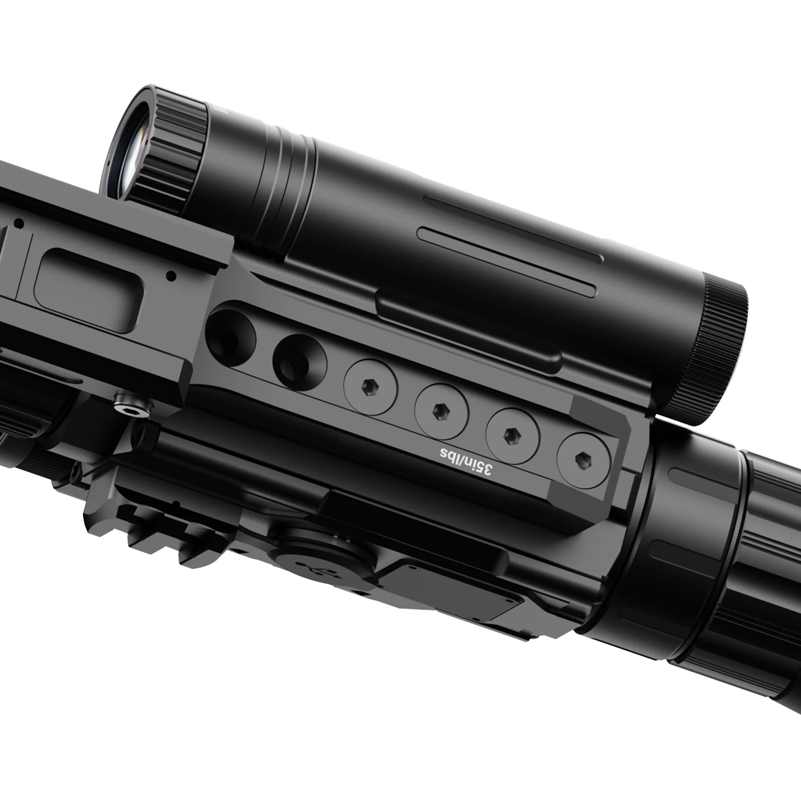 TNC635R - ThermNight Thermal & Night Vision Multispectral Scope with Laser Rangefinder and Ballistic Calculator - Image 6