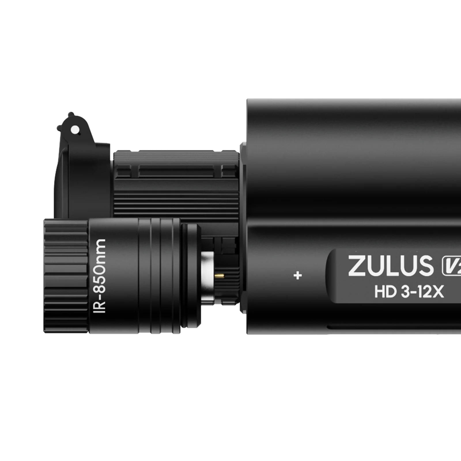 ZHD312R-V2 - ZULUS HD V2 3-12X Digital Night Vision Scope with Laser Rangefinder and Ballistic Calculator - Image 7
