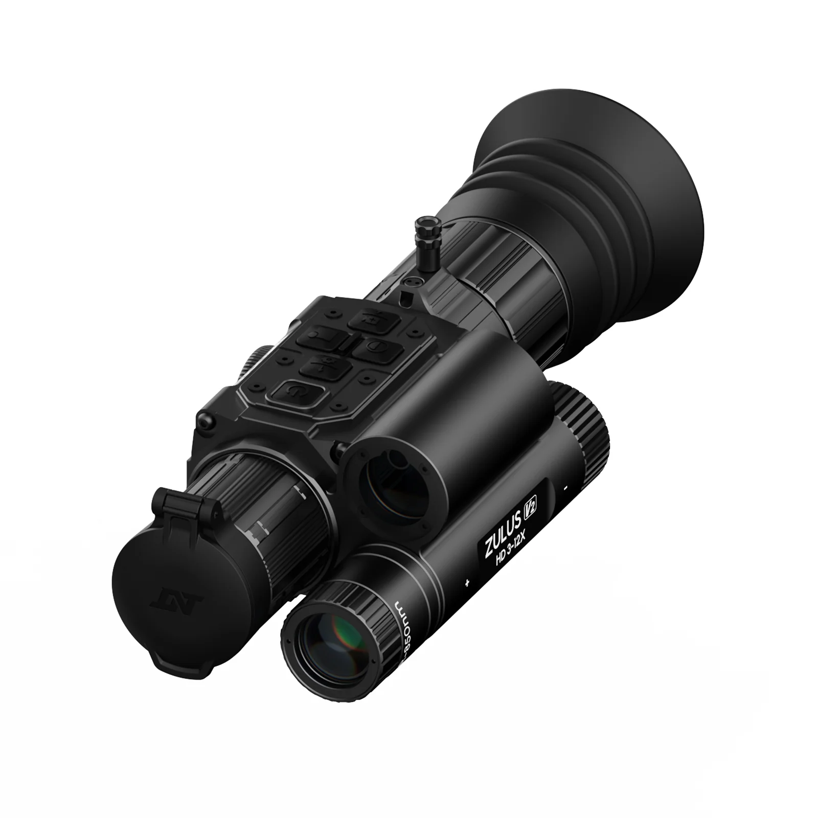 ZHD312R-V2 - ZULUS HD V2 3-12X Digital Night Vision Scope with Laser Rangefinder and Ballistic Calculator - Image 9