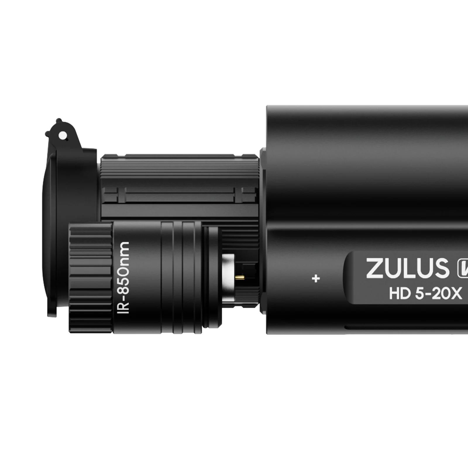 ZHD520R-V2 - ZULUS HD V2 5-20X Digital Night Vision Scope With Laser Rangefinder and Ballistic Calculator - Image 7