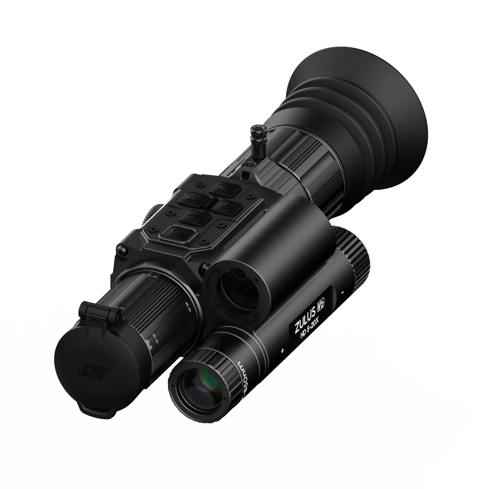 ZHD520R-V2 - ZULUS HD V2 5-20X Digital Night Vision Scope With Laser Rangefinder and Ballistic Calculator - Image 9