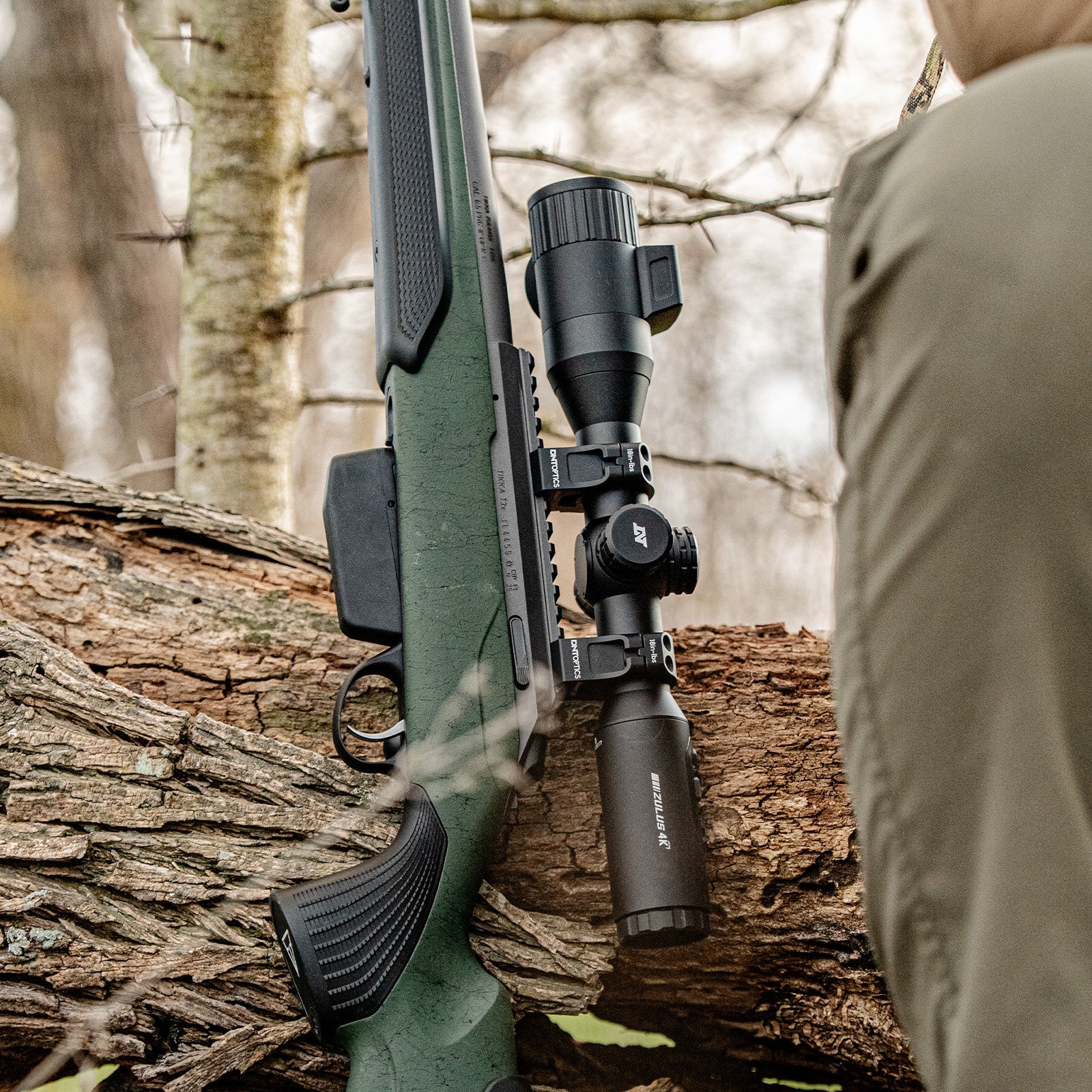 ZULUS 4K Tube-Style Digital Day & Night Vision Scope with Laser Rangefinder and DNT Ballistic Engine - Image 2